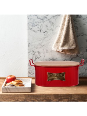 Feyza Design Ahşap Kesme Tahtalı Ekmek Kutusu, Şık ve Kullanışlı Tasarım