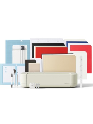 CRICUT 2012405 EXPLORE 5 BAŞLANGIÇ PAKETİ (KESİCİ MAKİNE + SARF MALZEMELERİ PAKETİ)