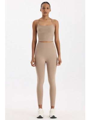 COMEUP Toparlayıcı Tayt Vizon