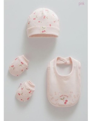 Caramell 4 Lü Takım(Sapka Eldıven Önlük)