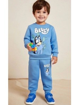 Mca all Inclusive Erkek Çocuk Alt Üst Bluey Takım Pamuklu