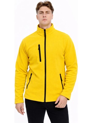 Hırdavat Home Erkek Polar Ceket Tam Fermuarlı 3 Cepli