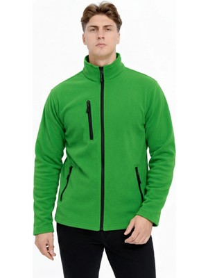 Hırdavat Home Erkek Polar Ceket Tam Fermuarlı 3 Cepli