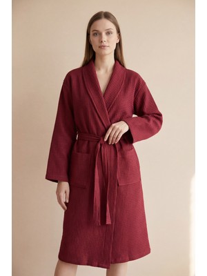 Minteks 100%PAMUK Unisex Pike Bornoz