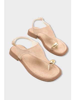 Capone Outfitters Patrice Parmak Arası Kadın Sandalet Kadın Sandalet