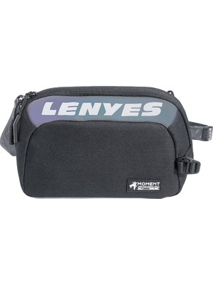 Lenyes LB710 Dazzling Serisi Data Storage Çok Amaçlı Su Geçirmez Çapraz Vücut Çantası Siyah