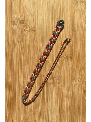 Chic Shoppine Chevron Arkadaş Makrome Bileklik