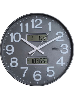 Enarose A58539-1 Sessiz Duvar Saati – 35 cm