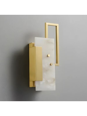 Ronisu Aydınlatma Kadra – Doğal Mermer Duvar Aplik RA-APLK-3557-52-15