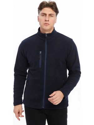 Hırdavat Home Erkek Polar Ceket Tam Fermuarlı 3 Cepli