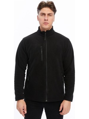 Hırdavat Home Erkek Polar Ceket Tam Fermuarlı 3 Cepli