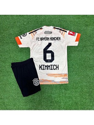 Portego Bayern Münih 2025-26 Sezonu Joshua Kimmich Deplasman Çocuk Forması