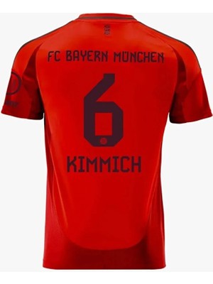 Portego Bayern/münih 2024/25 Yeni Sezon Joshua Kimmich Iç Saha Forması(Red Kit)