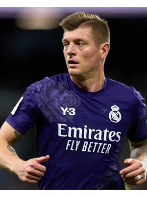Portego Toni Kroos 2023-24 Sezonu Mor Güllü Özel Tasarım Yetişkin Forması