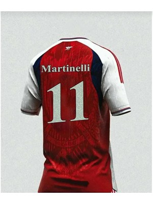 Portego A.r.s.e.n.a.l 2023/24 Sezonu Gabriel Martinelli Özel Konsept Forması (Klbm)