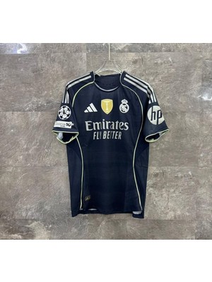 Portego Real Madrid 2025/26 Yeni Sezon Isimsiz Şampiyonlar Ligi Deplasman Forması
