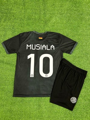 Portego Almanya 2025/26 Yeni Sezon  Siyah Jamal Musiala Deplasman Forması (Yeni)