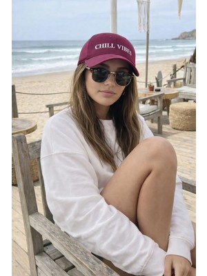 SF Collection Chıll Vıbes Baskılı Unisex Basic Spor Şapka