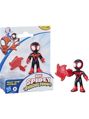 Marvel Spidey And His Amazing Friends Miles “spin” Morales Oyuncağı, Aksesuarlı