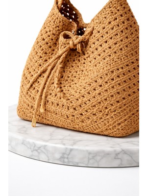 Baltaci Milano Soleacarem Bag-Terra / L / Cotton