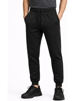 Playoff Erkek Eşofman Zipper Alt Siyah