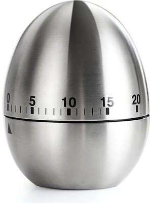 Aesco Ezere Mekanik Arama Pişirme Mutfak Zamanlayıcı Alarmı 60 Dakika Paslanmaz ÇELIK-(5775)