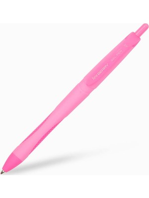 Serve Berry 0.7 mm Jel Kalem Pastel Pembe