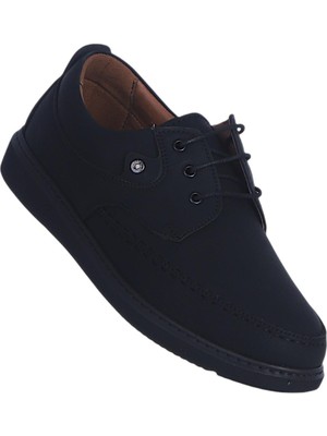 Ayakcenter Wipclark Bağlı Siyah Nubuk Erkek Casual Ayakkabı