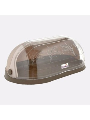 Feyza Design Başak Desenli Plastik Ekmek Kutusu ve Sepeti, Şık ve Kullanışlı Tasarım