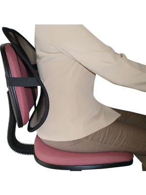 Dayama Filesi Terletmeyen Bel Desteği Minderi Ortopedik Ofis Koltuk Yastığı