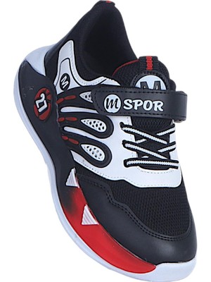 Ayakcenter M Spor 4002 Siyah Erkek Çocuk Sneaker Ayakkabı