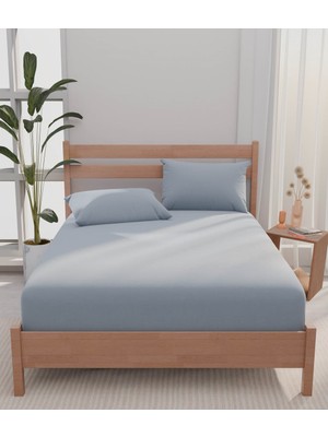 Çift Kişilik Çarşaf Seti Urban Mavi 180X200 cm