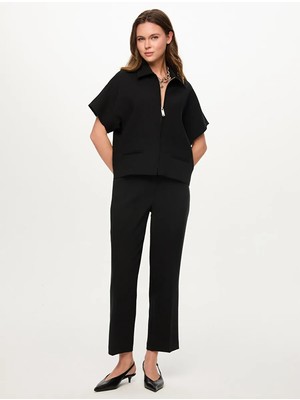 Faik Sönmez Kısa Kol Örme Ceket S26CKT027