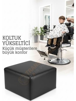 Aesco Çocuk Tıraş Koltuğu Yükseltici - Berber Çocuk Yükseltici - Kuaför Koltuk Minderi