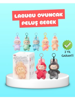 Aesco Yumuşak Dolgulu Labubu Karakter Peluş Oyuncak