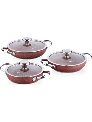 Korkmaz Zeta 6 Parça Kiremit Omlet Set A1356-5