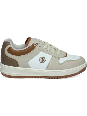 Lambirent 2100 Yeni Sezon Garson Ultra Rahat Hafif Kum Beyaz Taba Spor Ayakkabı