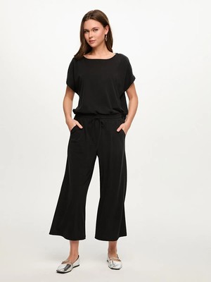 Faik Sönmez Beli Lastikli Tenselli Comfort Fit Örme Capri S26CPR015