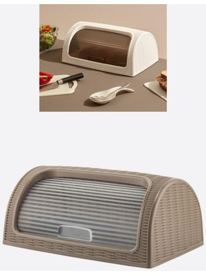 Feyza Design Sürgülü Ekmek Kutusu, Şık ve Pratik Saklama Çözümü