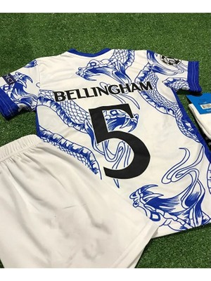 Portego 2024/25 Sezonu Jude Bellingham Yılan Desenli Konsept Çocuk Forması 4'lü Set