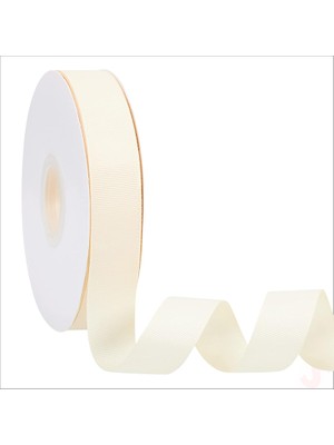 Süsle Bebek ve Parti Grogren Kurdele, 2,5 cm x 23 mt - Krem