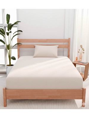 Tek Kişilik Çarşaf Seti Urban Krem 120X200 cm