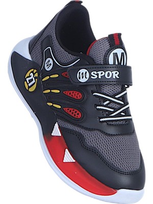 Ayakcenter M Spor 4002 Füme Erkek Çocuk Sneaker Ayakkabı