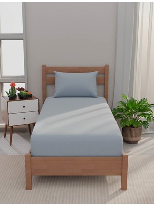 Tek Kişilik Çarşaf Seti Urban Mavi 120X200 cm