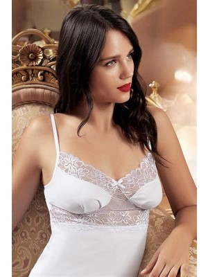 Liyuza Şahinler Ip Askılı Dantel Atlet B208