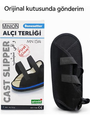 Minion Alçı Terliği Alçı Ayakkabısı