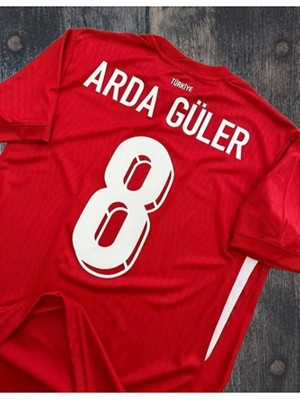 Portego Türkiye Euro 2024 A.r.d.a Güler Iç Saha Forması (Red)