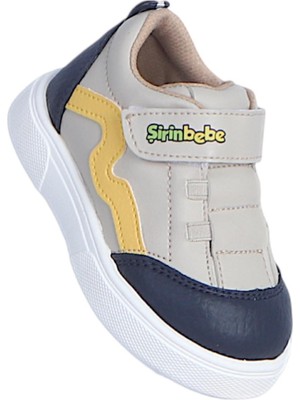 Şirin Bebe Şirin Genç ŞG11 Krem Erkek Çocuk Spor Ayakkabı