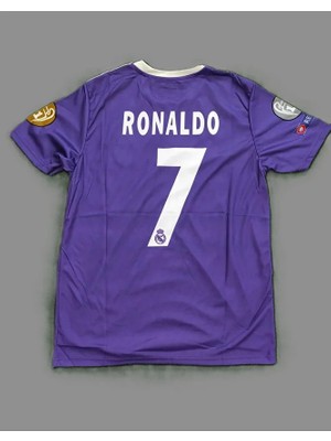 Portego Cristiano R,o,n,a,l,d,o, R.e.a.l.madridd 2016-2017 Cardiff Final Mor Kısa KOL7456528887