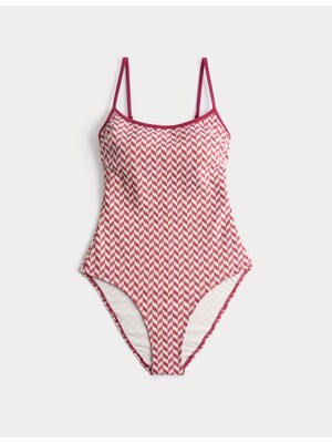 Marks & Spencer Jakarlı Dokulu Scoop Yaka Mayo